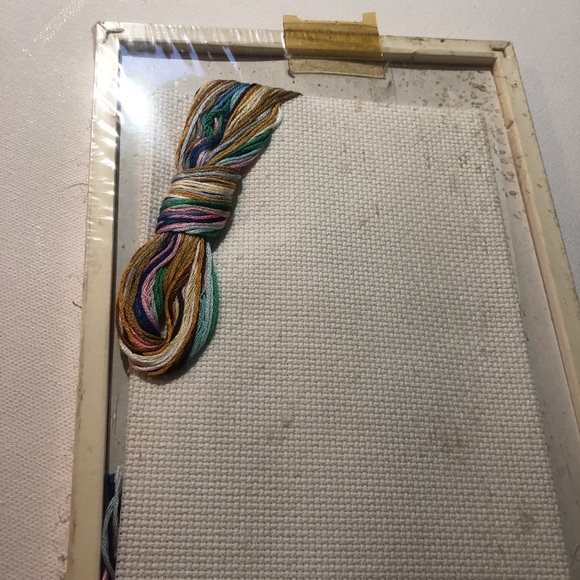 New Framed Counted Cross Stitch Set for Bathroom - Picture 9 of 9